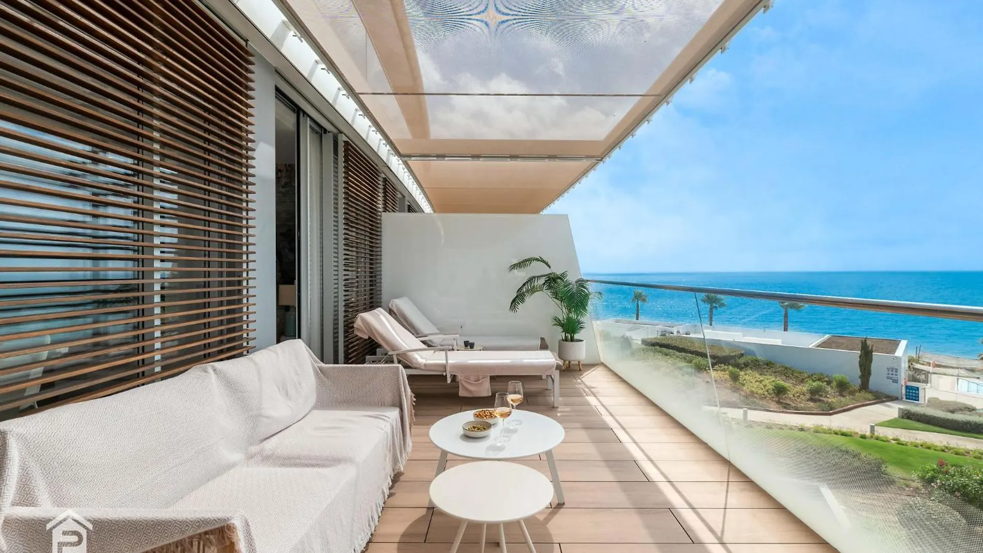 Apartmán Edge Luxury Beachfront 3Br, 3 Pools, Spa, Gym Estepona